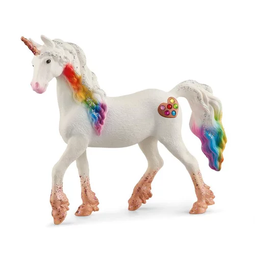 Licorne arc-en-ciel femelle multicolore Schleich Bayala - 12.5 cm