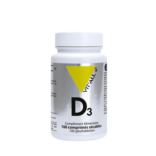 Vitamine D3 vit’all + en format de 100 comprimés