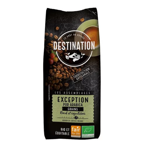 Café en grains exception équitable bio Destination - 500 g