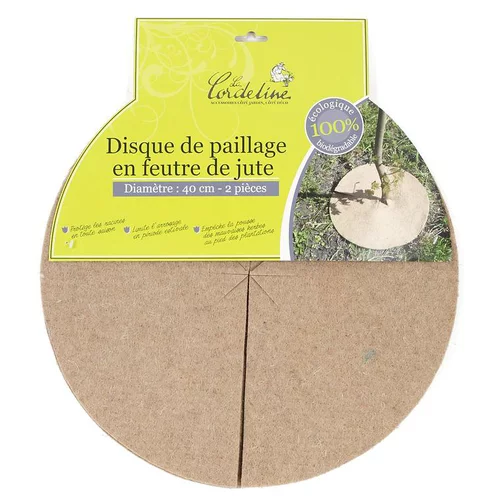 Disques x 2 de paillage Ø 40 cm