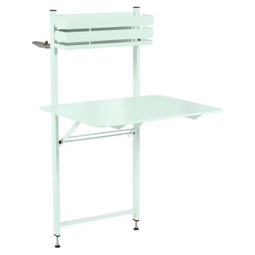 Table balcon Bistro coloris vert en acier Fermob - 77 x 62 x 120 cm