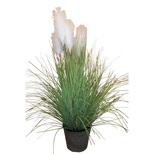 Herbe de la pampa pot zinc 180cm