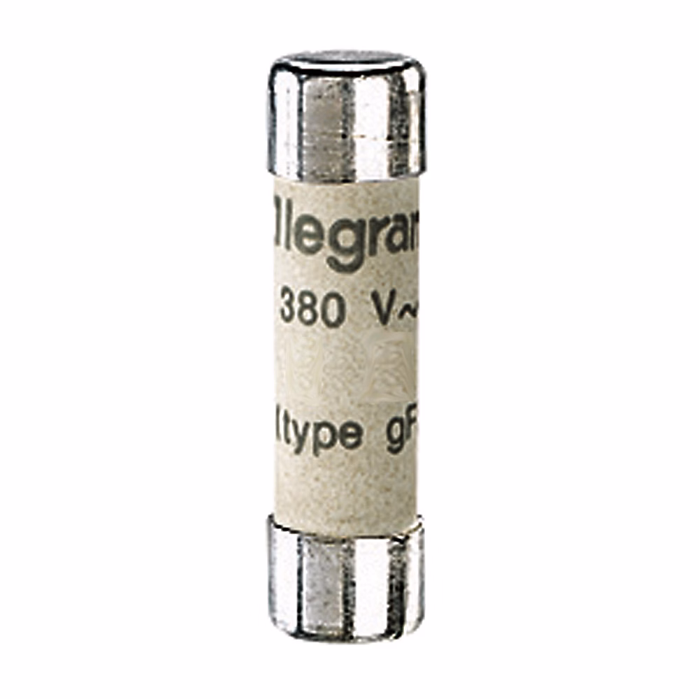 Boite de 10 cartouches industrielles cylindrique typeGG 8 × 32mm sans voyant | LEGRAND – 012302