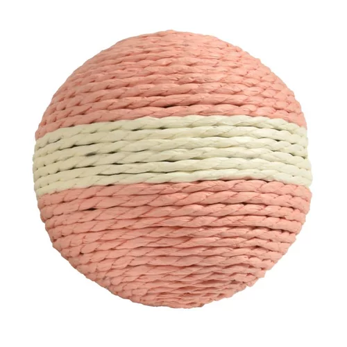 Jouet à griffer pour chat coloris rose Bobby Boule - ? 10 cm