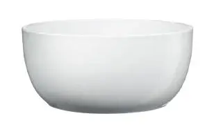 Coupe basel coloris blanc en céramique - Ø 23 cm x 10 cm