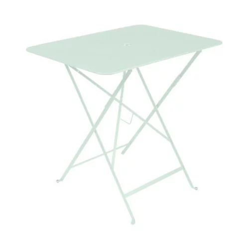 Table pliante Bistro rectangulaire vert menthe 77 x 57 x 74 cm
