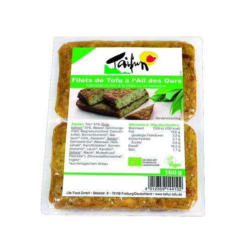 Filet de tofu à l’ail des ours - 2 x 80 g
