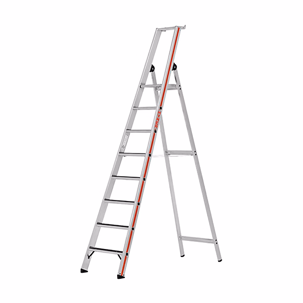 Escabeau 8 marches – Hauteur max. de travail 3.85m, 862608
