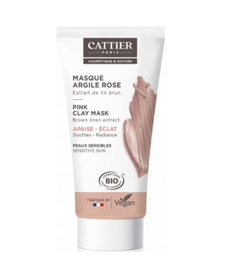 Cattier Masque argile rose 30ml