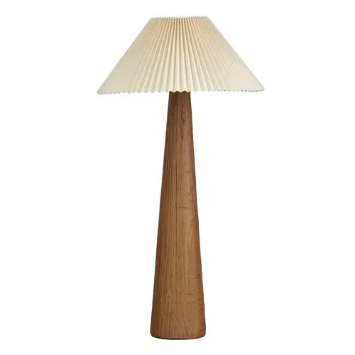 Lampadaire en polyrésine marron Frey - Ø 54 x H 102 cm