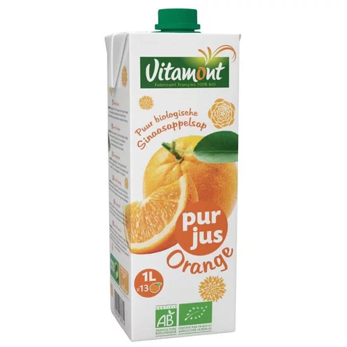 Pur jus d'oranges bio Vitamont 1 l
