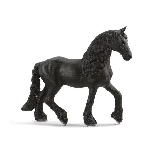 Figurine Jument Frison plastique 12,6x3,4x11 cm à partir de 5 ans
