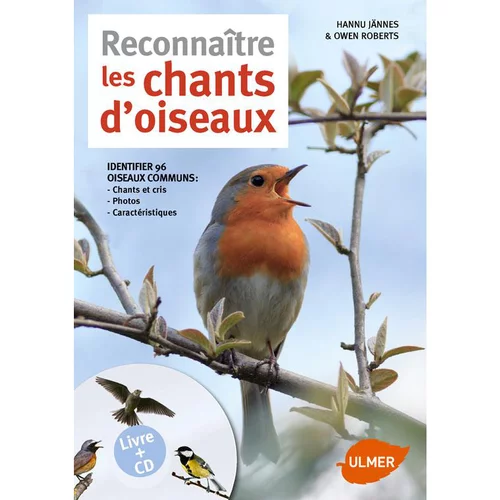 Chants d’Oiseaux (réédition) 64 pages avec CD Éditions Eugen ULMER
