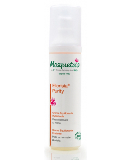 Mosqueta's - Emulsion ré équilibrante à l'Hélichryse et à La Rose Musquée Elicrisia Purity - 50 ml