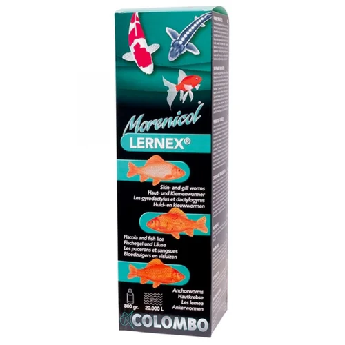 Traitement pour poissons de bassin - COLOMBO BASSIN Morenicol Lernex - 800g/20000L