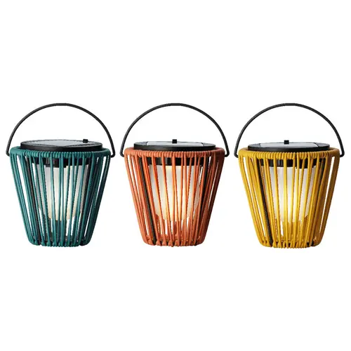 Luminaire solaire de balcon - Ø 14 x H 15 cm