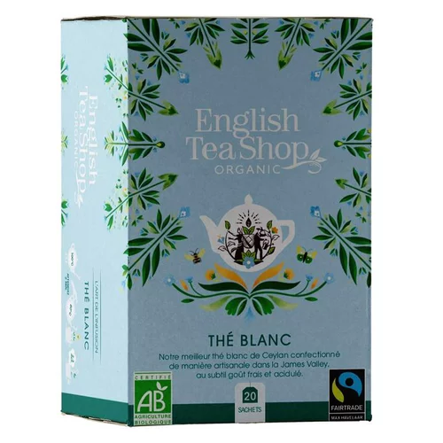 Thé blanc bio English Tea Shop - 20 sachets