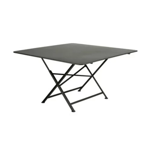 Table pliante carrée coloris romarin Cargo Fermob - 120 x 120 cm