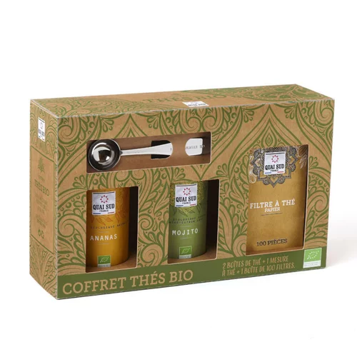 Coffret 2 thés bio