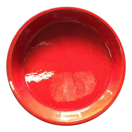 Soucoupe Les Poteries d'Albi coloris soleil couchant - Ø 17 cm