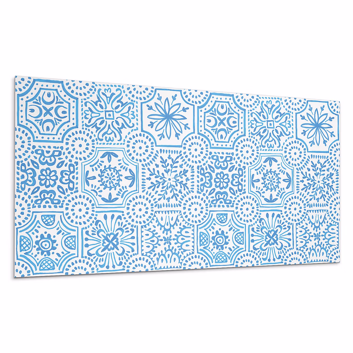 Carreaux De Vinyle Auto – Adhésifs Wallfluent 40 × 20 cm Feuilles Disposées De Façon Symétrique 10 pièces