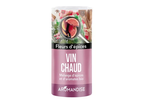 Fleurs d’épices Vin chaud bio boîte métal 50g