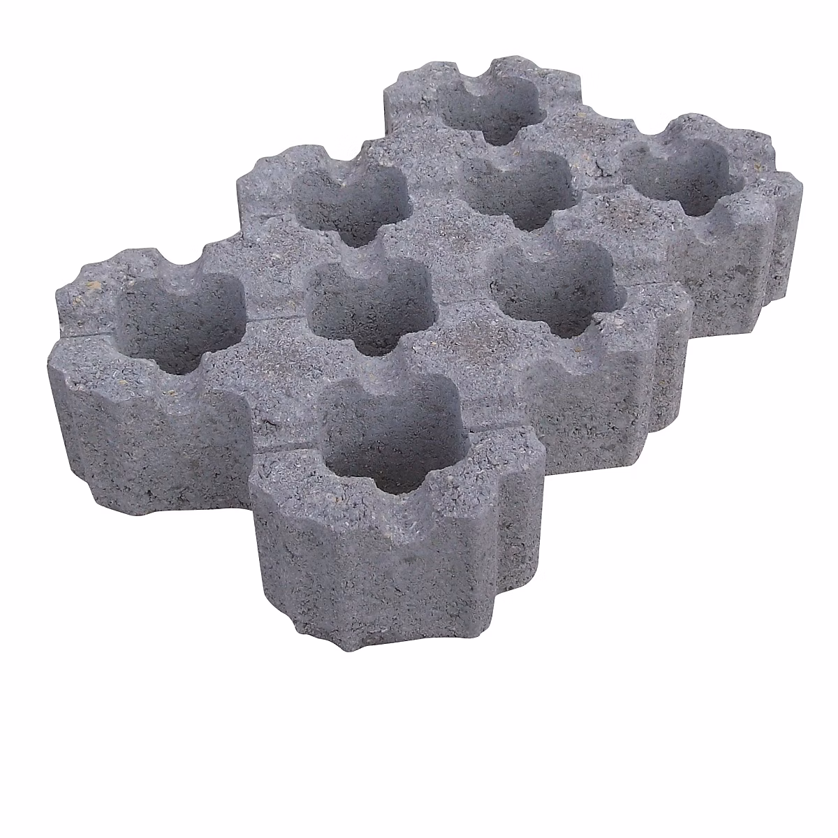 Dalle pour gazon Betogreen gris 50 × 33 cm – ép.10cm