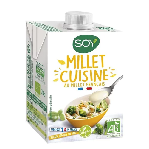 Millet cuisine vegan Soy - 20 cL