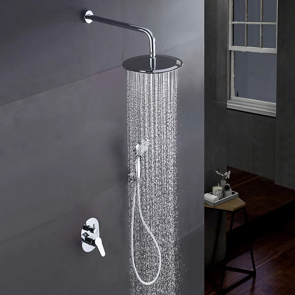 Colonne de Douche Encastrée Anti – Calcaire Chrome OSLO GPE005