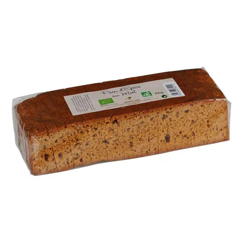Pain d'épices 55% miel 300g