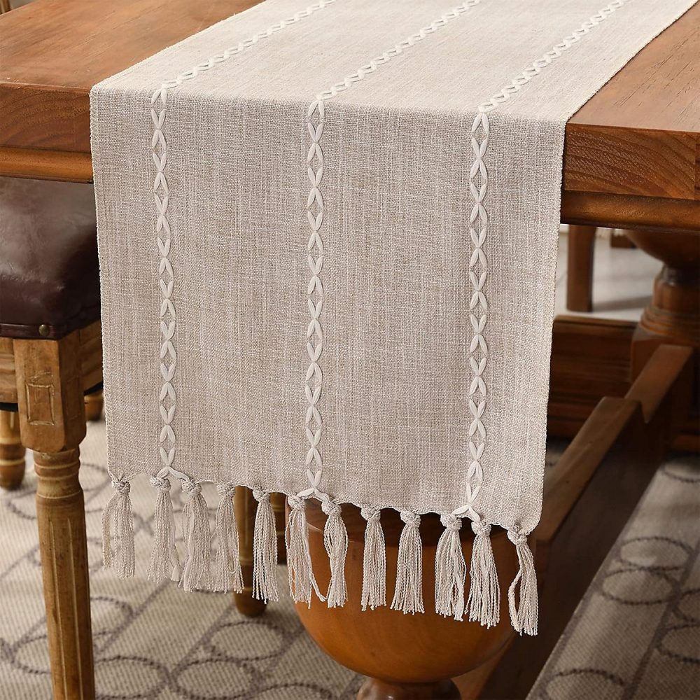 Chemin de Table Bohème Café Léger 33 × 275 cm