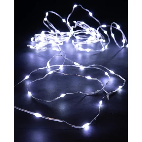 Guirlande lumineuse micro LED à lumière animée blanc chaud sur secteur - 10 m