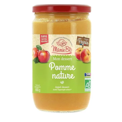 Puree de pomme bio Mamie bio 680 g