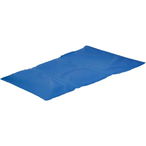 Tapis rafraîchissant pour chien forme rectangulaire coloris bleu Flamingo Frosty - 70 x 50 cm