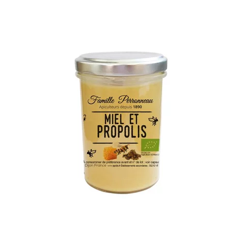 Miel crémeux aux extraits de propolis bio - 250 g