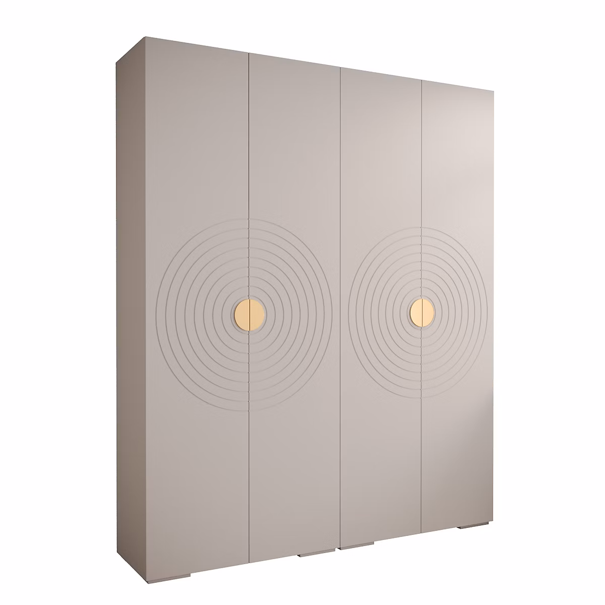 Armoire Manhattan Ryfel 6 a portes battantes H. 236 – 7 x L. 200 x P. 47, 4 portes