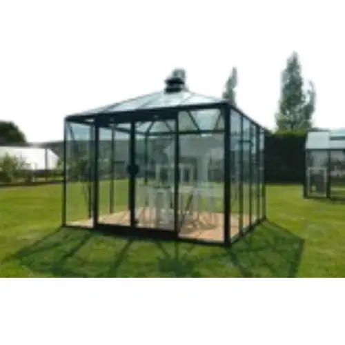 Serre de jardin en aluminium laqué ACD Orangerie Paulette - 380 x 380 cm