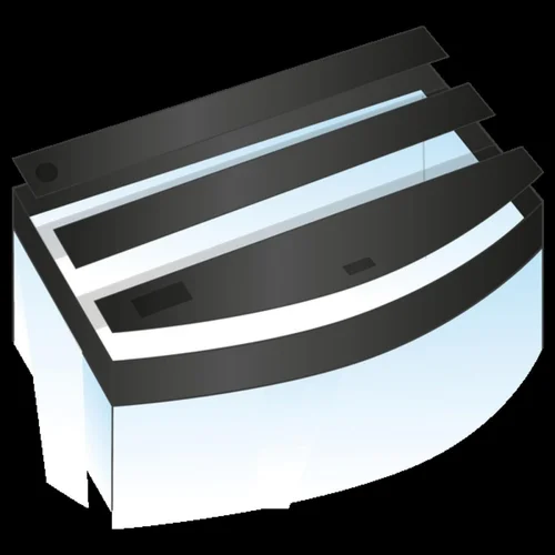 Volets pour aquarium 3 pièces, matière durable, JUWEL - modèle VISION 450