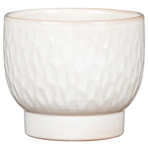 Cache-pot en céramique blanc Scheurich 931 Opale - Ø 13 cm