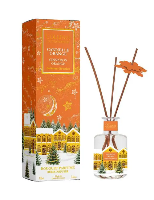 Bouquet parfumé cannelle-orange Collines de Provence - 100 ml