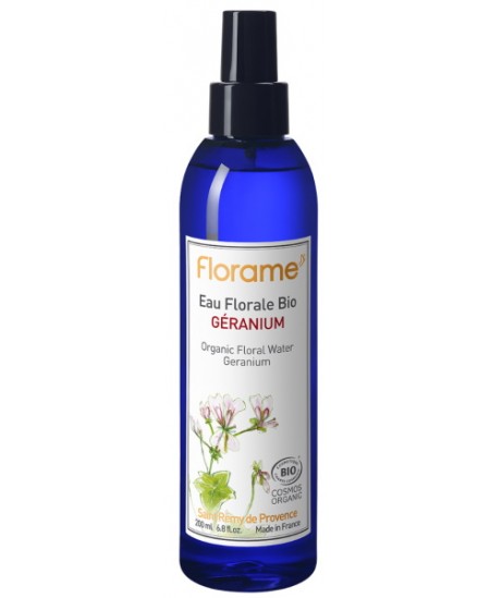 Florame - Brumisateur d'Eau florale de Géranium - 200 ml