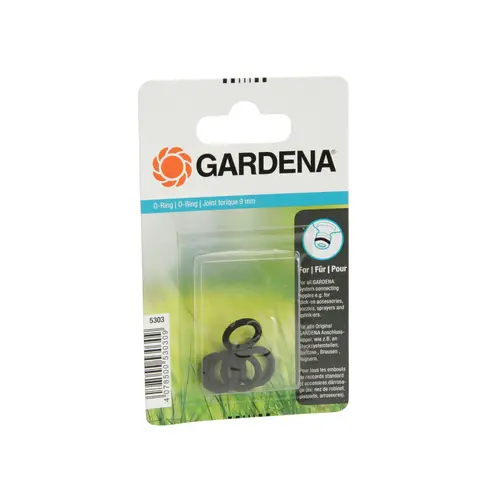 Joints toriques de 9mm pour tous les embouts des accessoires d’arrosage Gardena - x 5