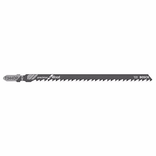 5 lames de scie sauteuse T 344 DP Precision for Wood – BOSCH | 2608633A36