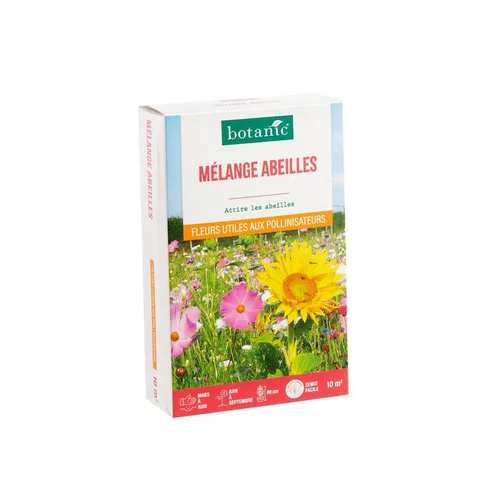 Mélange de fleurs pour abeilles botanic® - graines à semer (10 m²)