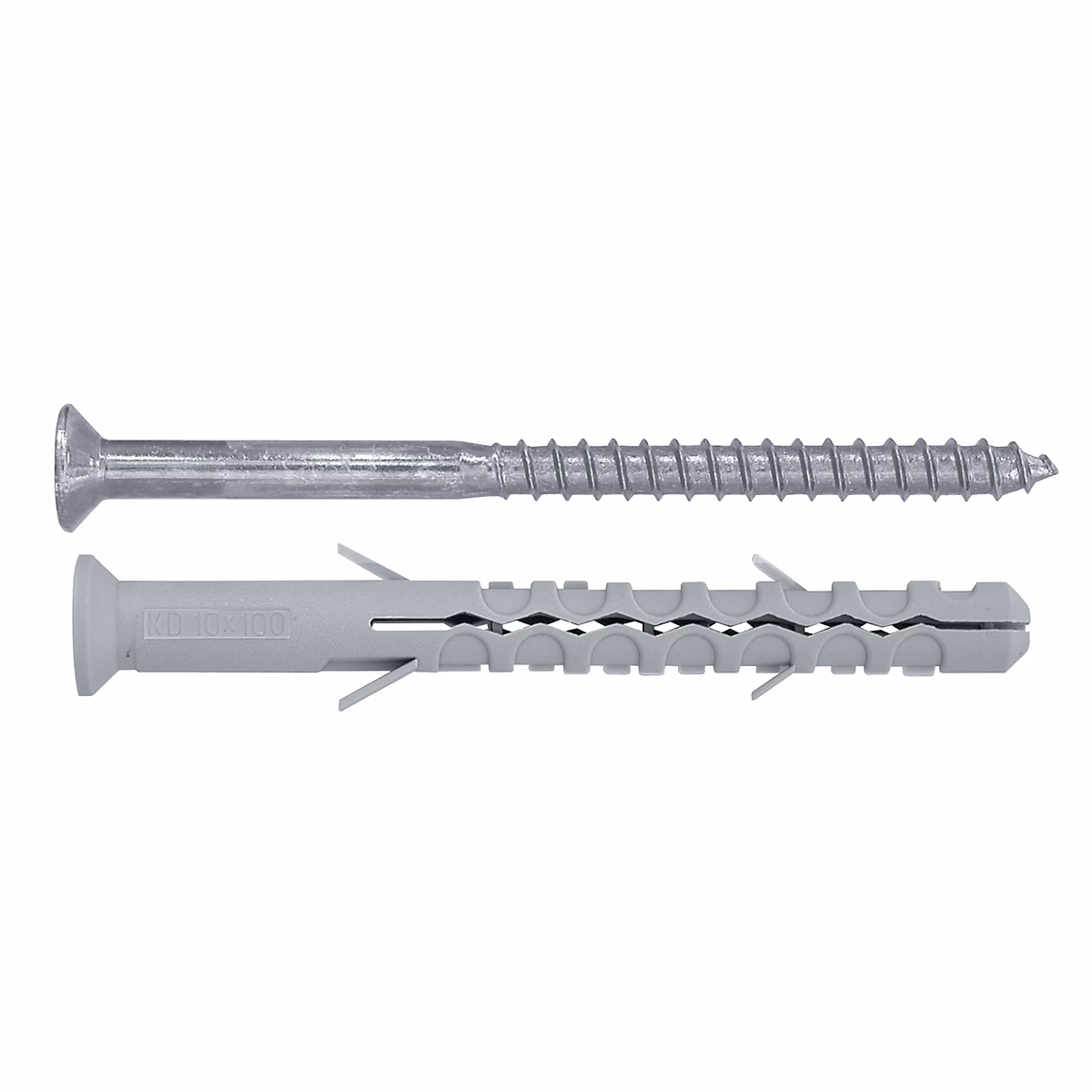 6 chevilles d'expansion Diall nylon pour cadres CSTX 8 × 100mm