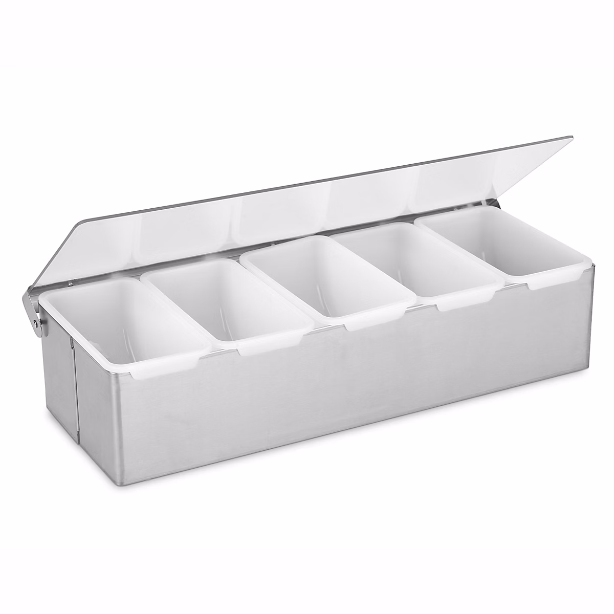 Boîte à Condiments en Inox 4 Compartiments – Pujadas