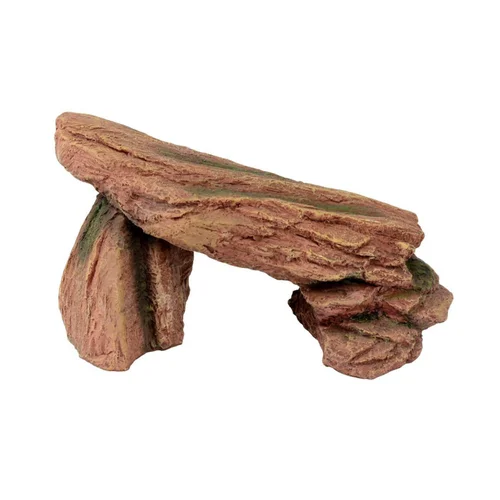 Décor pour terrarium en synthétique coloris marron Aquavie Caverne Desert 19 - 13 x 12,5 x 9,5 cm