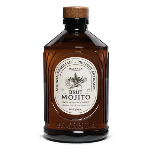 Sirop de mojito brut bio Bacanha - 400 ml