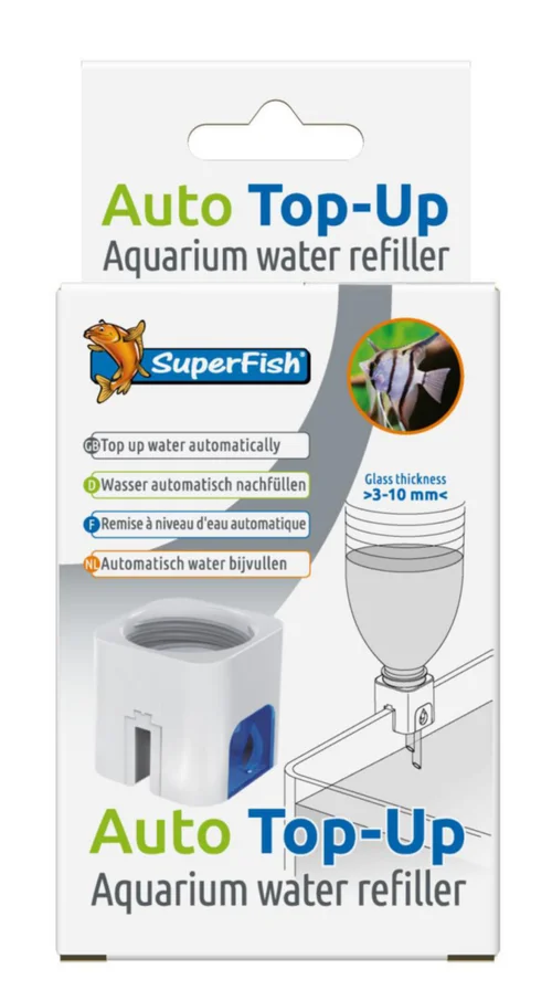 Système auto-remplissage pour aquarium coloris noir SuperFish Auto Top Up
