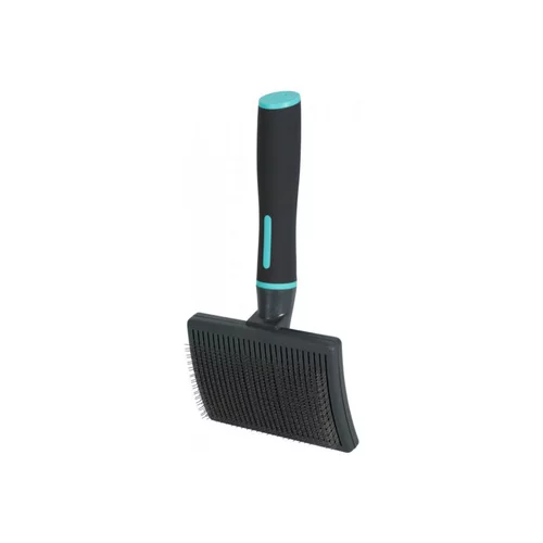 Brosse pour chien slicker retractable coloris noir Zolux ANAH - Taille L